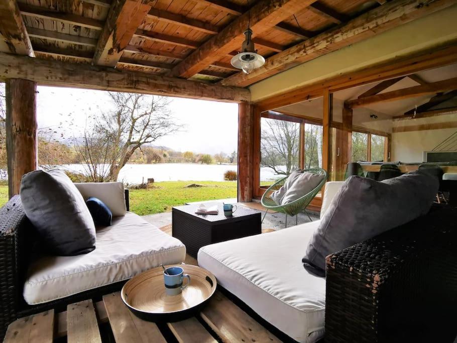 Cottage Les Pyrenees Au Bord De L'Eau Barbazan ภายนอก รูปภาพ