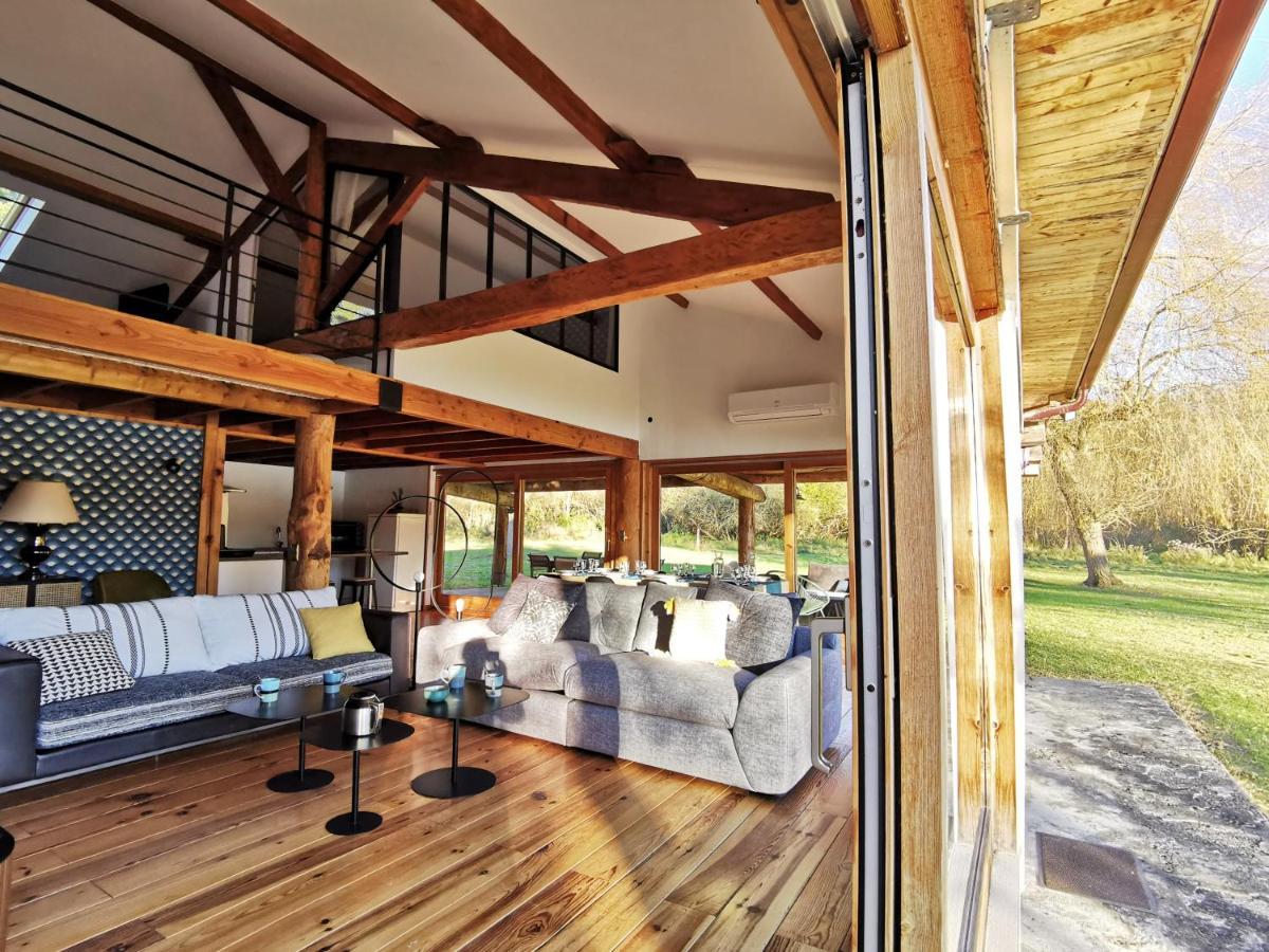 Cottage Les Pyrenees Au Bord De L'Eau Barbazan ภายนอก รูปภาพ