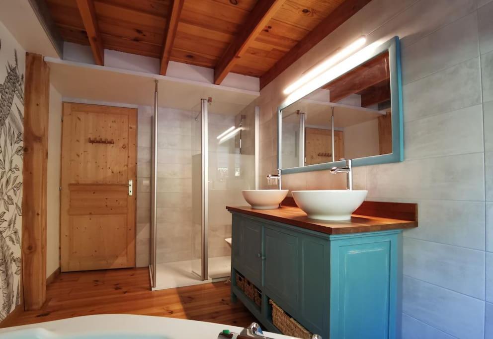 Cottage Les Pyrenees Au Bord De L'Eau Barbazan ภายนอก รูปภาพ